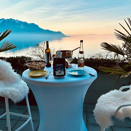 Evasion Lakefront In Appartement Montreux