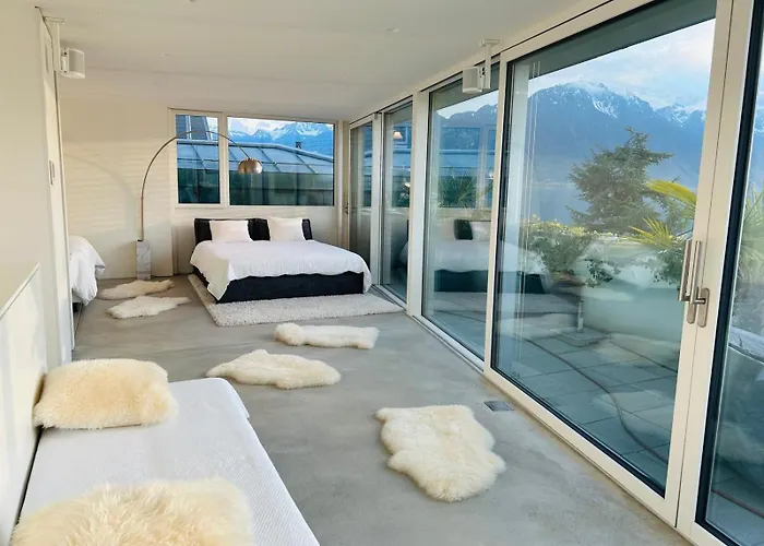 Evasion Lakefront In Appartement Montreux