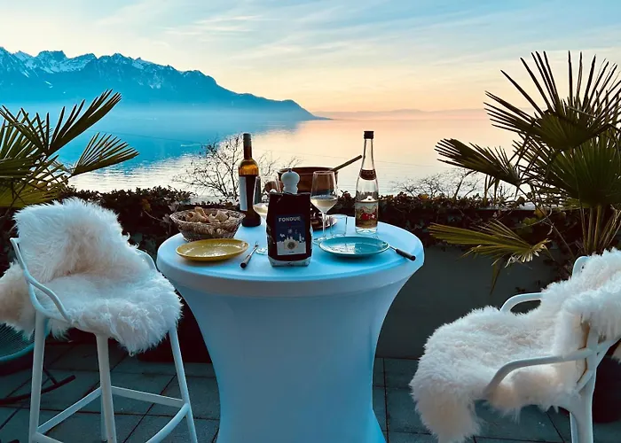 Evasion Lakefront In Appartement Montreux